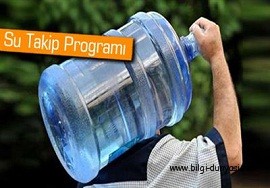 Damacanaya su için cep'ten takip geliyor ww.bilgi-dunyasi.com