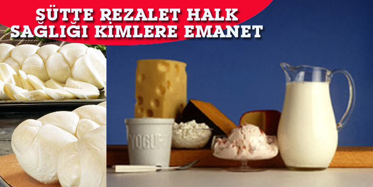 Sağlıksız ve hileli Süt,Yağ,Peynir ve Yoğurt satan firmaların listesi