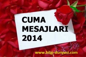 cuma mesajları 2014